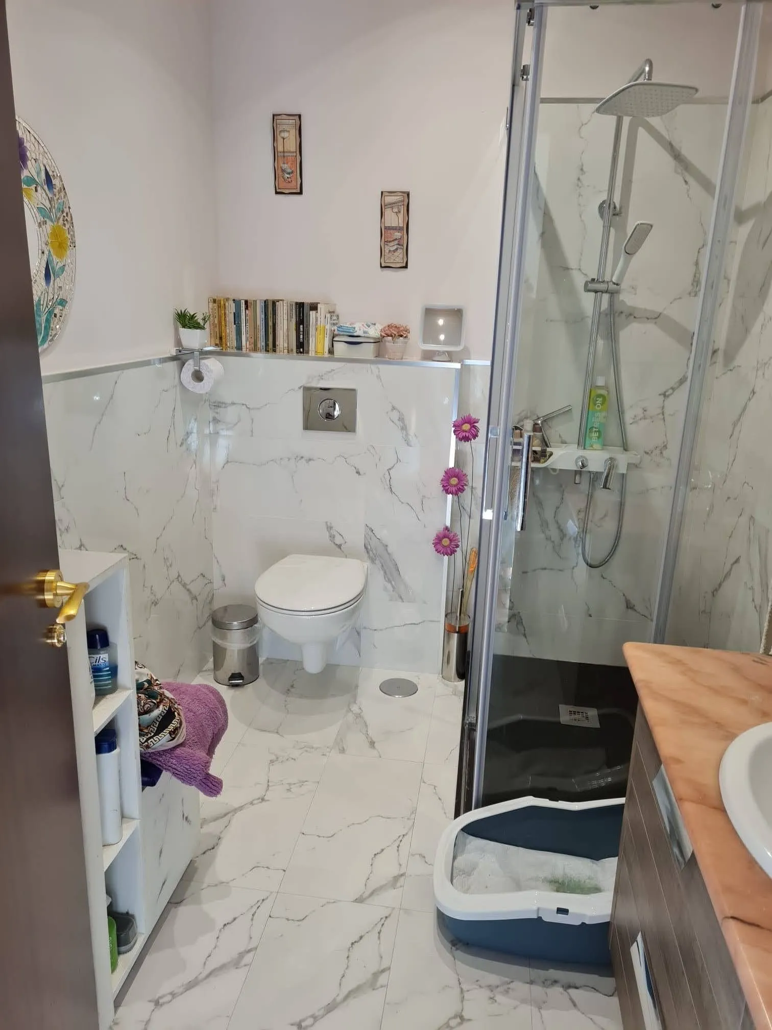 Baño, antes