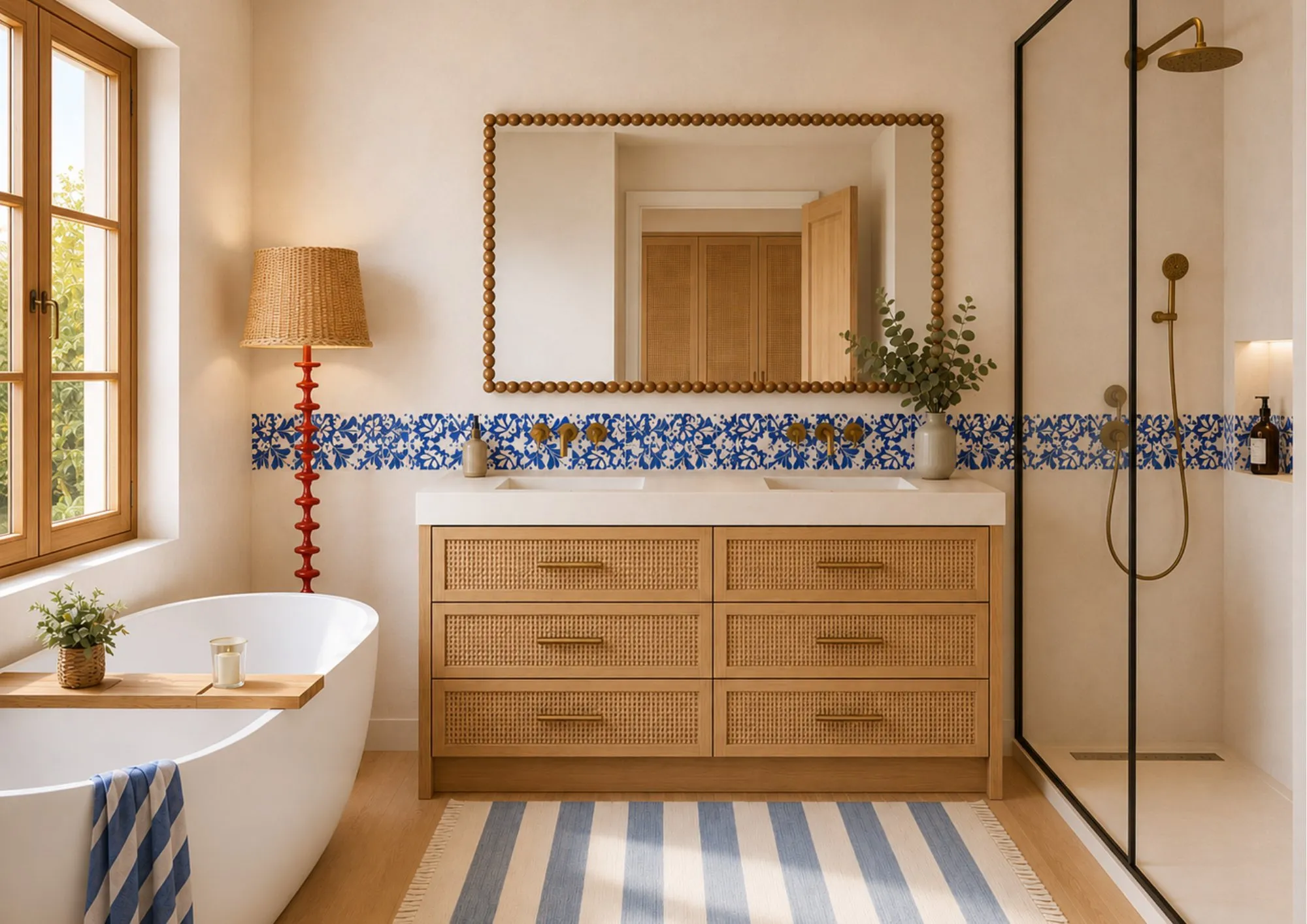 Simulación con IA · baño